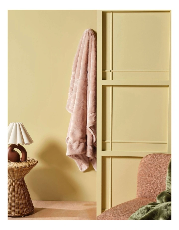 Selma Throw in Pink Salt image 3