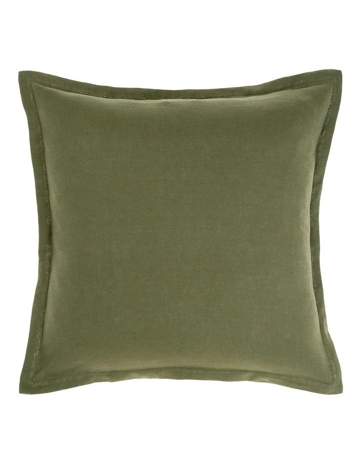 Nimes Cushion 48x48cm in Moss image 1