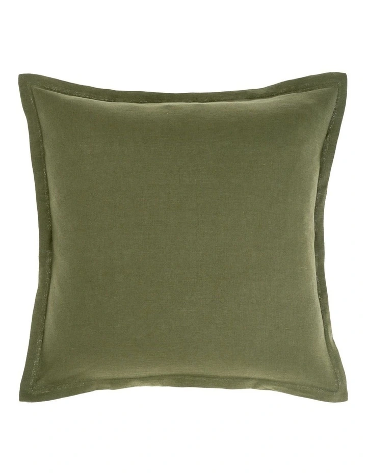 Nimes Cushion 48x48cm in Moss image 1