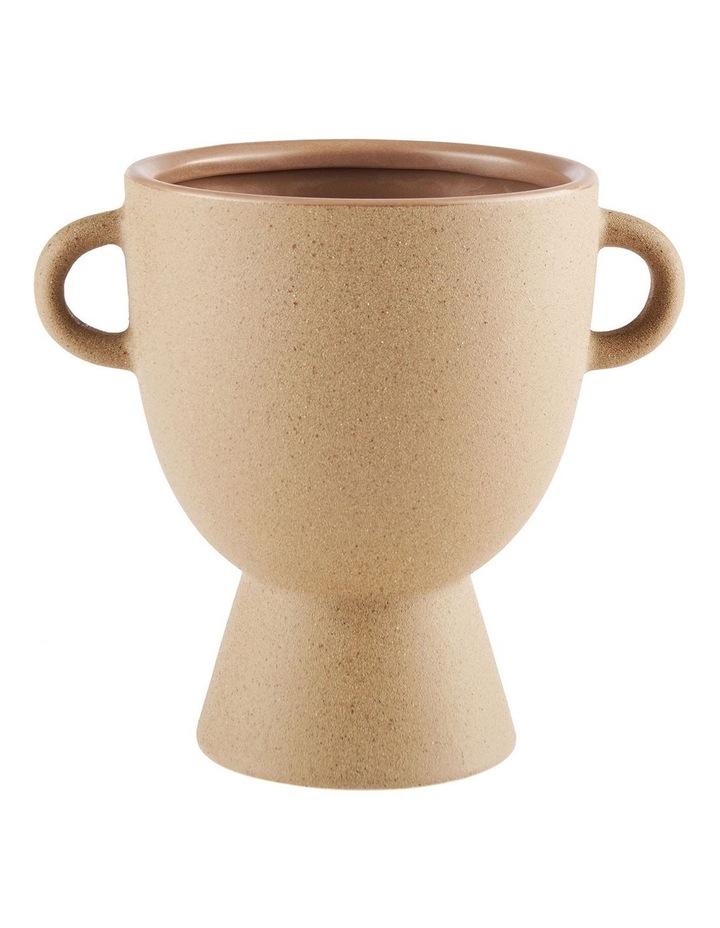 Cora Vase 19cm In Desert Sand