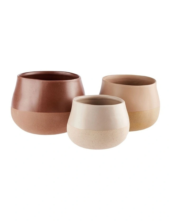 Nakia Planter Pot 21cm In Clay image 3