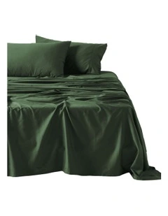 Nara 400TC Bamboo Cotton Sheet Set in Forest