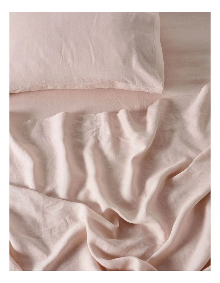 House Nimes Sheet Set In Rose image 2