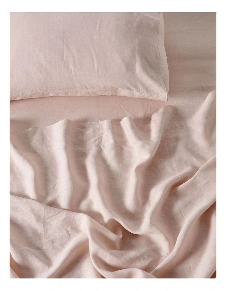 House Nimes Sheet Set In Rose image 2