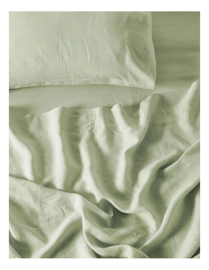 Nimes Sheet Set in Wasabi image 2
