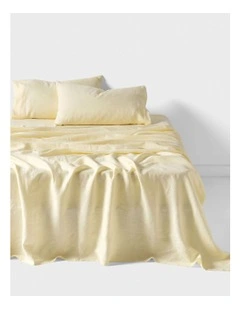 Nimes Sheet Set in Lemon