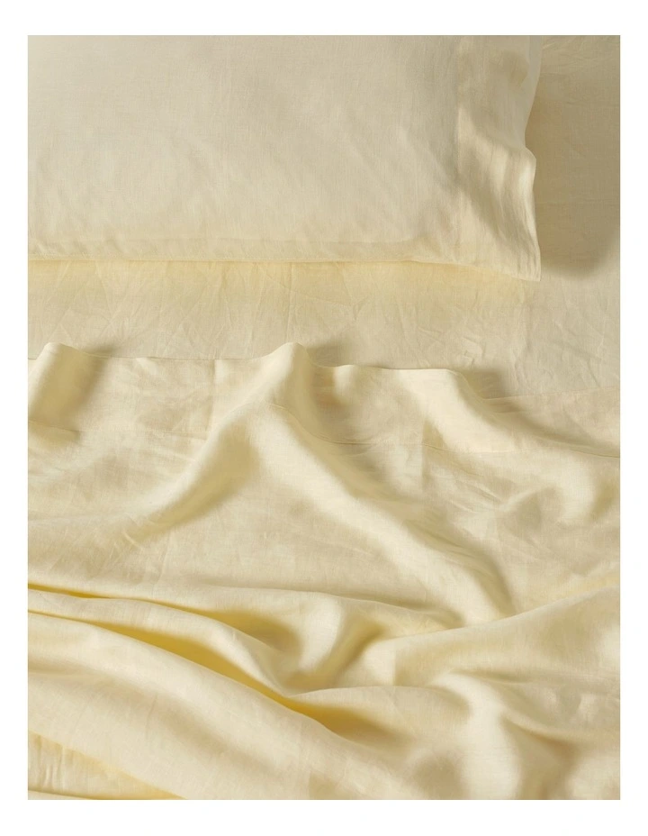 Nimes Sheet Set in Lemon image 2