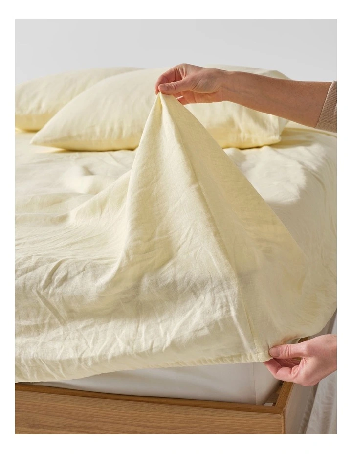 Nimes Sheet Set in Lemon image 3