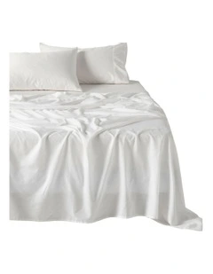 Surf Wash Sheet Set In White