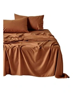 Surf Wash Sheet Set In Rust