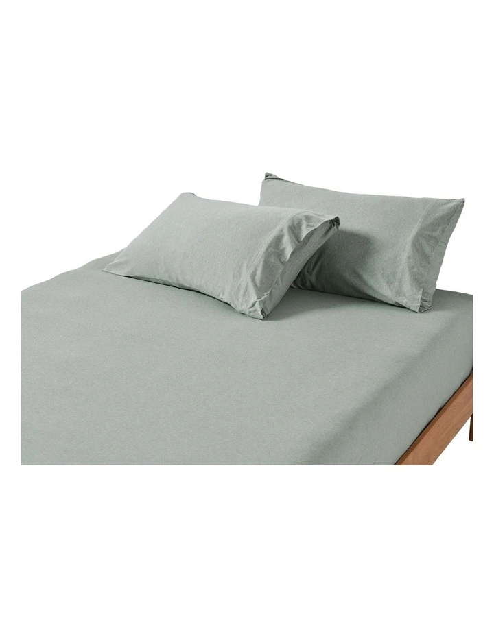 Linen House Ryland Combo Sheet Set in Eucalyptus image 1