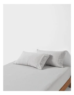 Ryland Cotton Jersey Combo Sheet Set in Grey