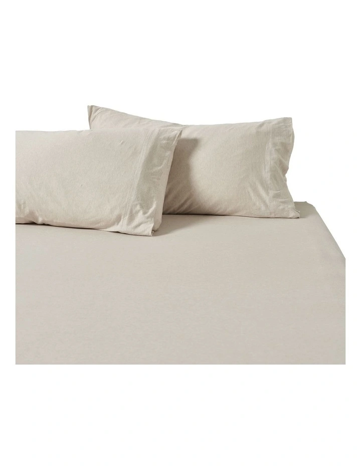 Linen House Ryland Combo Sheet Set in Pebble image 2