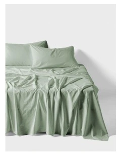 Terra Organic Cotton Sheet Set in Jade