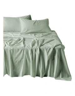 Terra Organic Cotton Sheet Set in Jade
