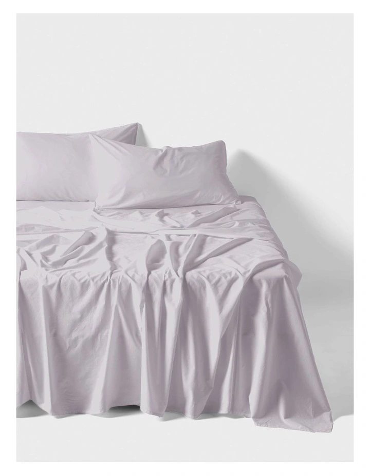 Terra Organic Cotton Sheet Set in Lavender image 1