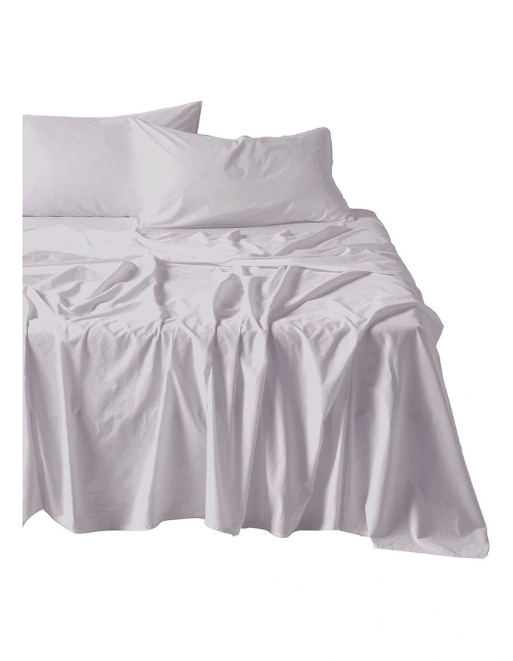 Terra Organic Cotton Sheet Set in Lavender image 1