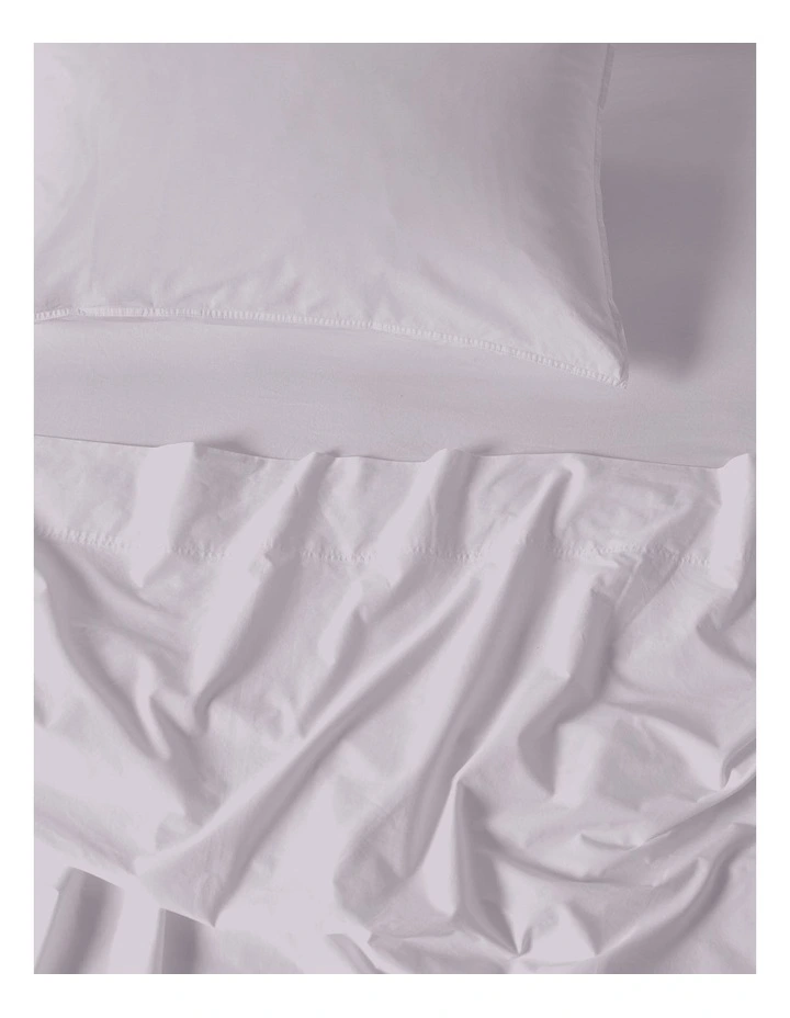 Terra Organic Cotton Sheet Set in Lavender image 2
