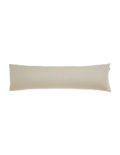 Augusta Cotton Sateen Body Pillowcase 500TC in Natural