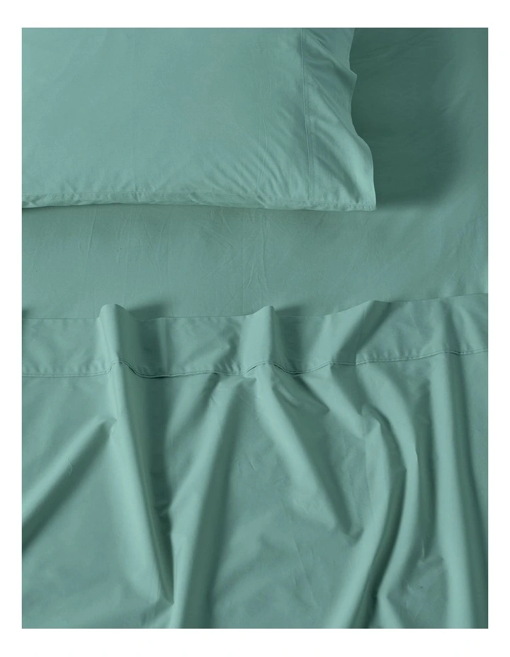 Nook 500TC Washed Cotton Sheet Set Range In Reef image 2