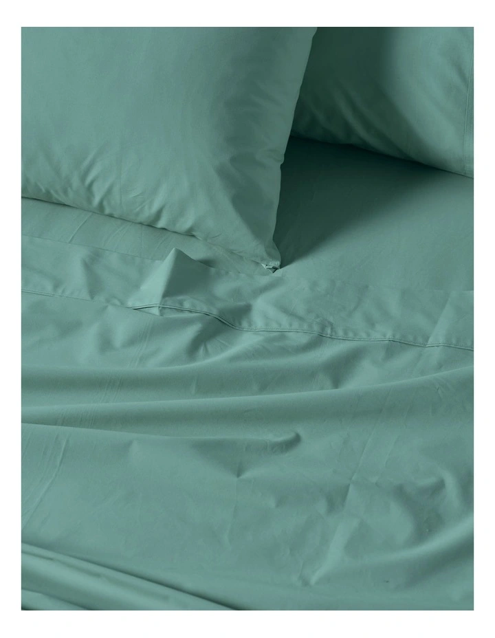 Nook 500TC Washed Cotton Sheet Set Range In Reef image 3