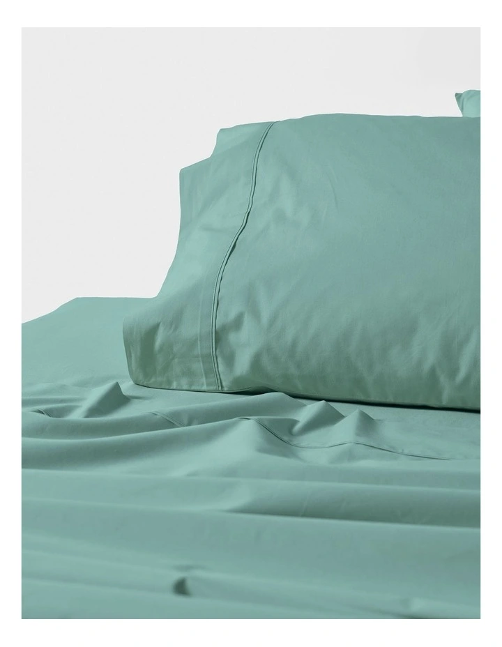 Nook 500TC Washed Cotton Sheet Set Range In Reef image 4