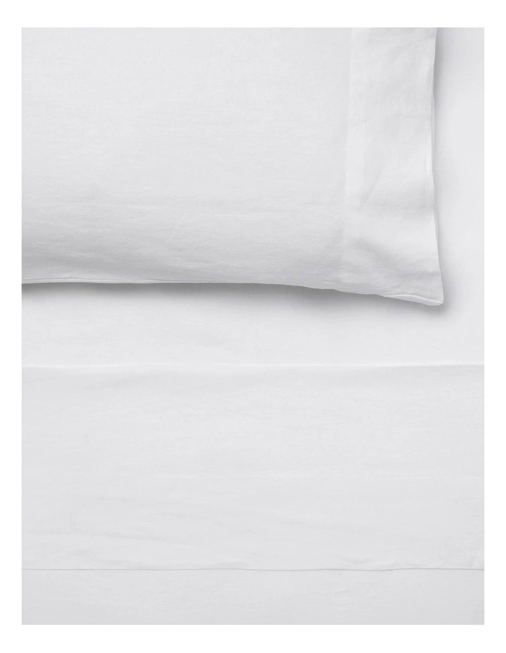 Nimes Sheet Set In White image 2