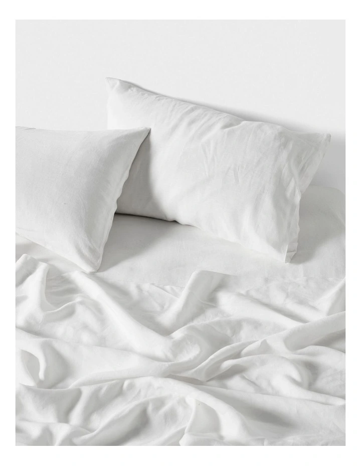 Nimes Sheet Set In White image 3