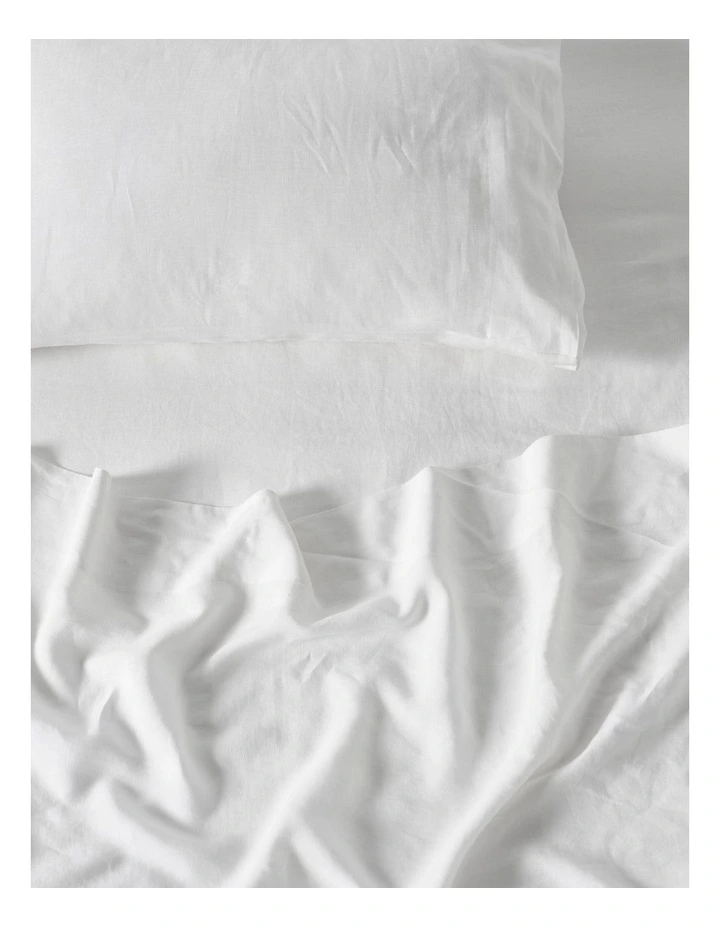 Nimes Sheet Set In White image 4