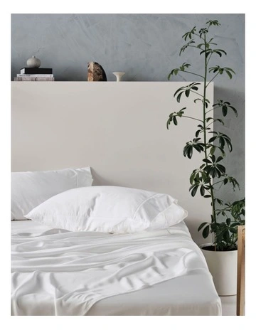 375Thread Count Tencel Sheet Set in White