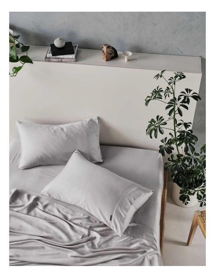 375TC TENCEL Sheet Set in Silver image 2