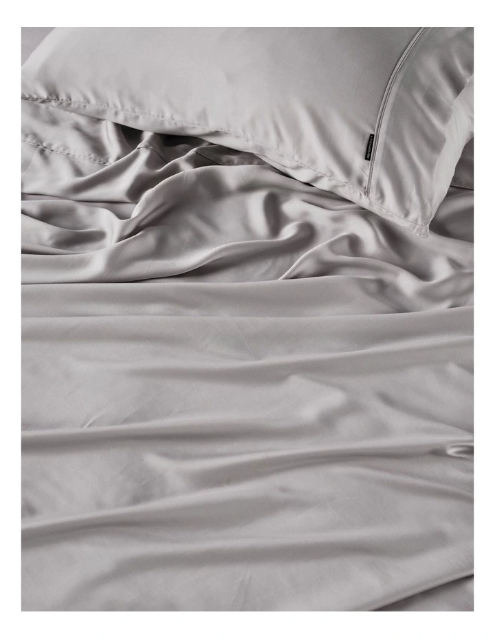 375TC TENCEL Sheet Set in Silver image 3