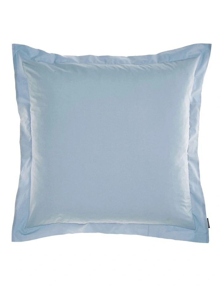 300 Thread Count Cotton Percale 40cm Depth Sheeting In Blue image 3