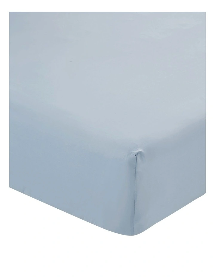 300 Thread Count Cotton Percale 40cm Depth Sheeting In Blue image 6