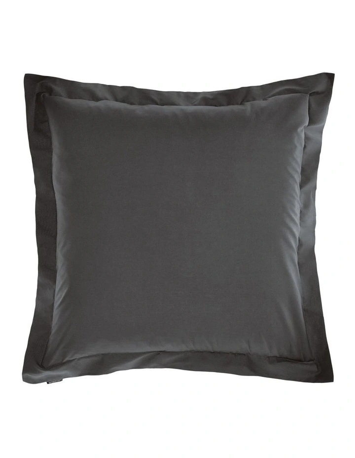 Vienna Cotton Percale Sheeting 300TC in Charcoal image 3