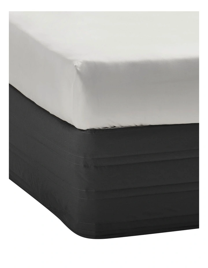 Vienna Cotton Percale Sheeting 300TC in Charcoal image 7