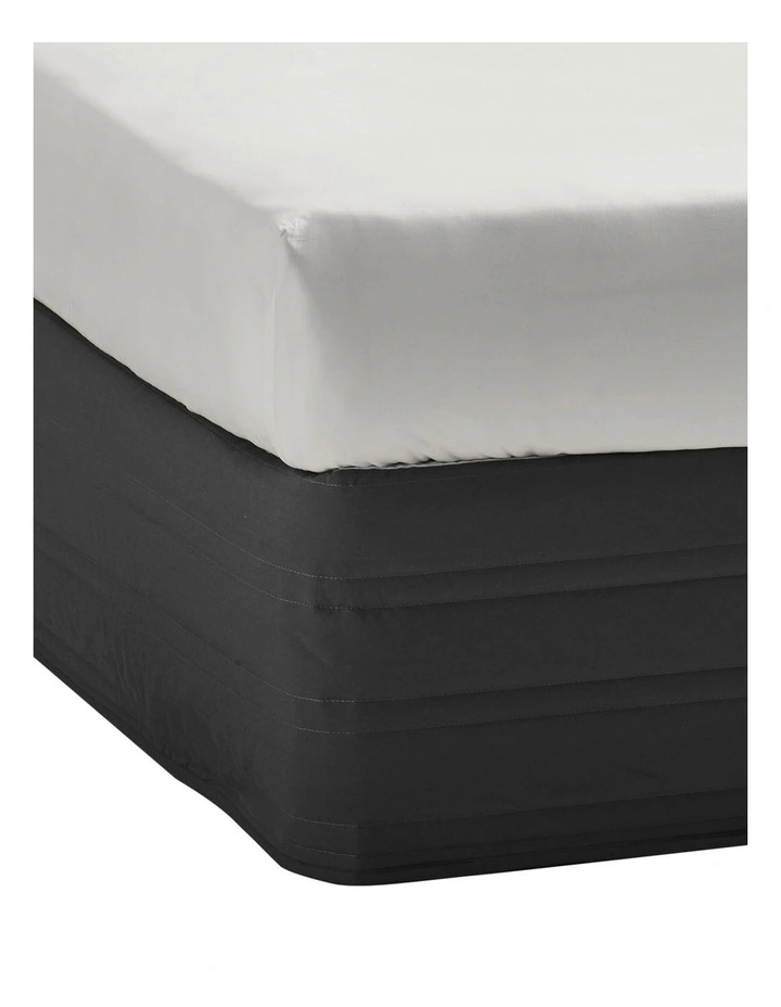 300TC Cotton Percale 40cm Depth Sheeting In Charcoal image 7