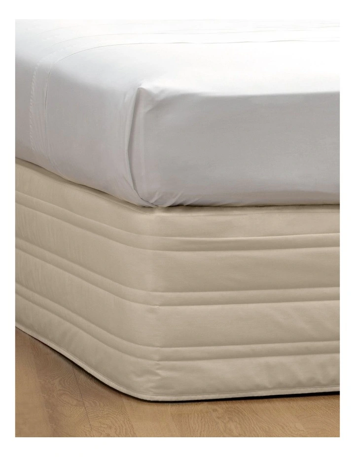 300TC Cotton Percale 40cm Depth Sheeting In Linen image 7