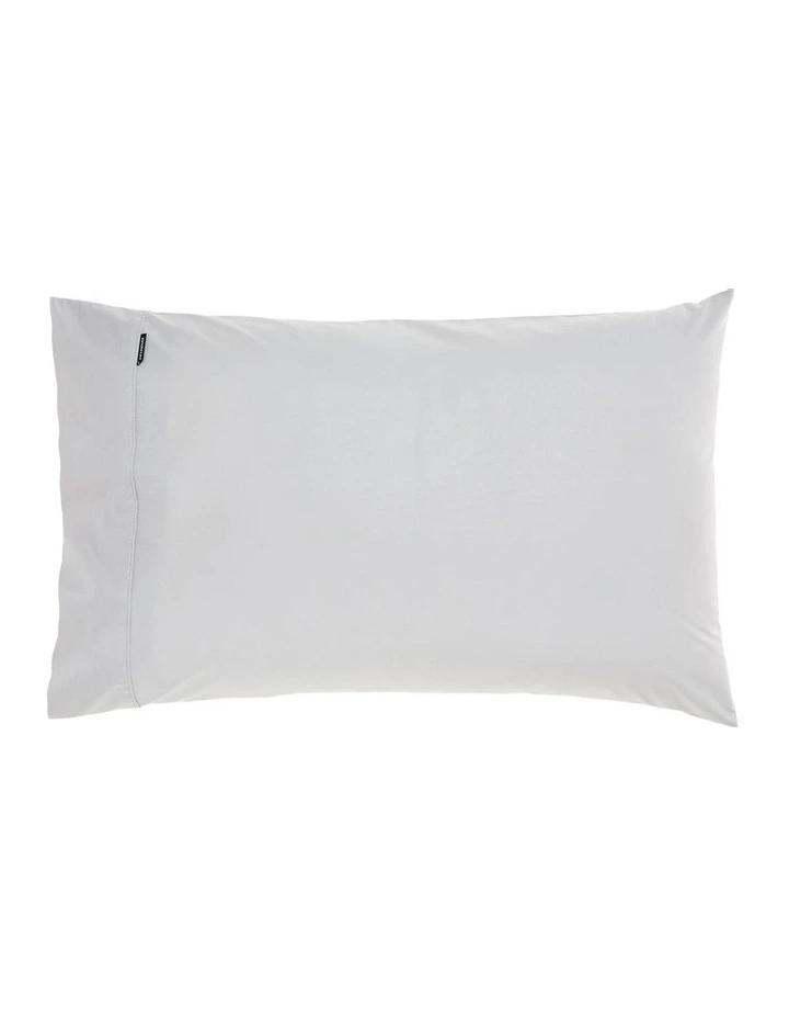 Vienna 300TC Cotton Percale Sheeting Silver image 2