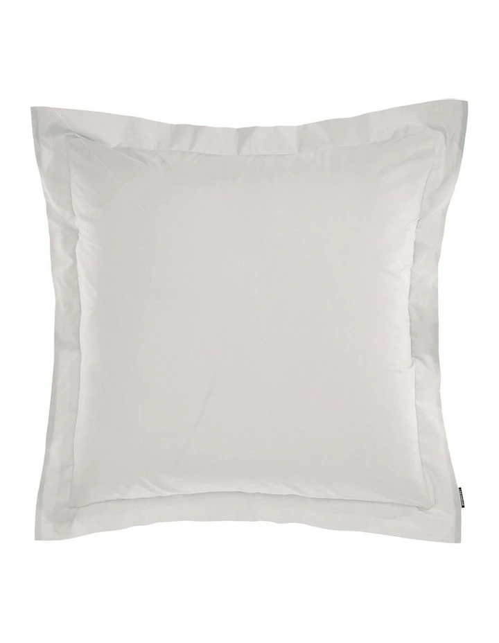 Vienna 300TC Cotton Percale Sheeting Silver image 3