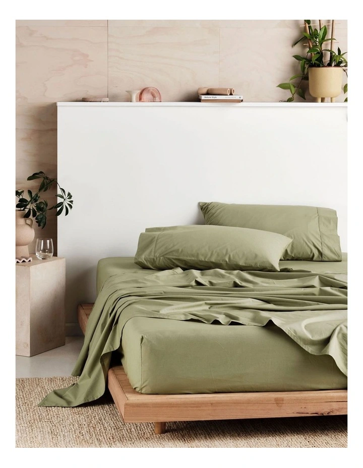 300 Thread Count Vienna 40cm Depth Sheeting In Tea image 1