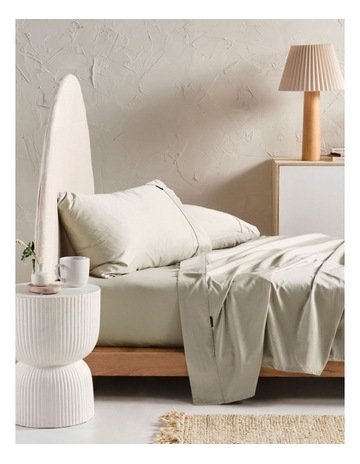 Augusta 500TC Cotton Sateen Sheet Set In Taupe
