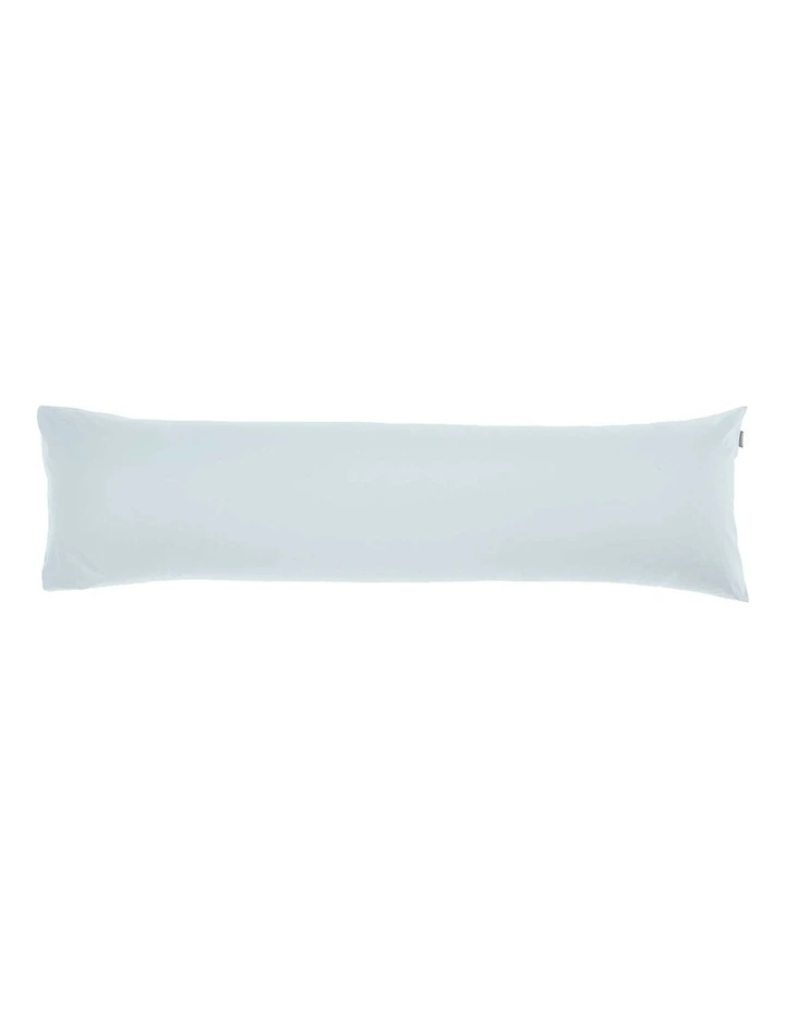 Augusta 500TC Cotton Sateen Body Pillowcase in Pale Blue image 1
