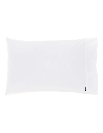 Augusta 500TC Cotton Sateen King Pillowcase In White
