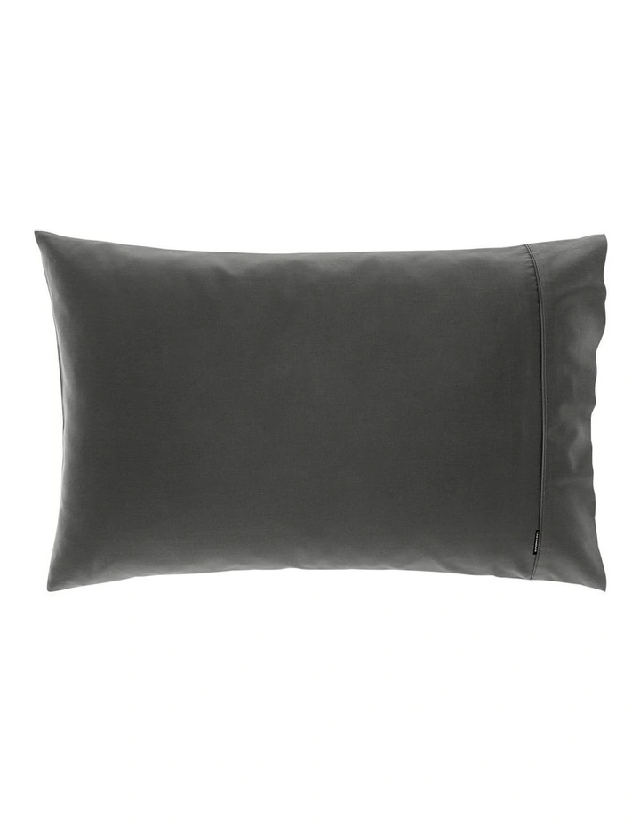 Augusta 500TC Cotton Sateen King Pillowcase In Magnet image 1