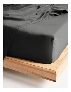 Augusta 500TC Cotton Sateen Fitted Sheets In Magnet