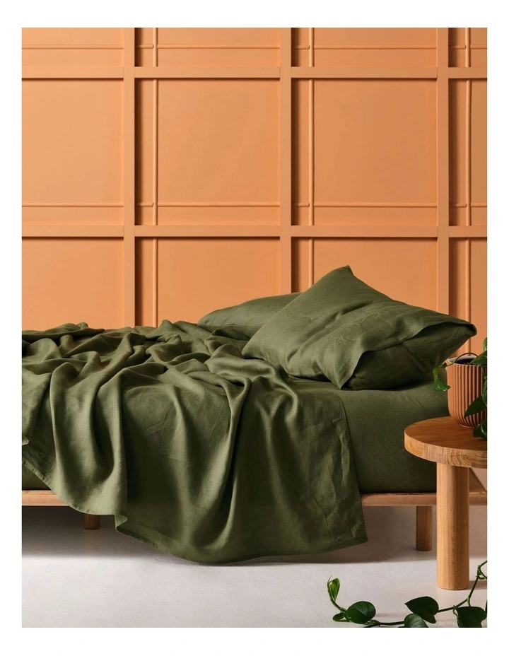 Nimes Sheet Set in Moss image 1