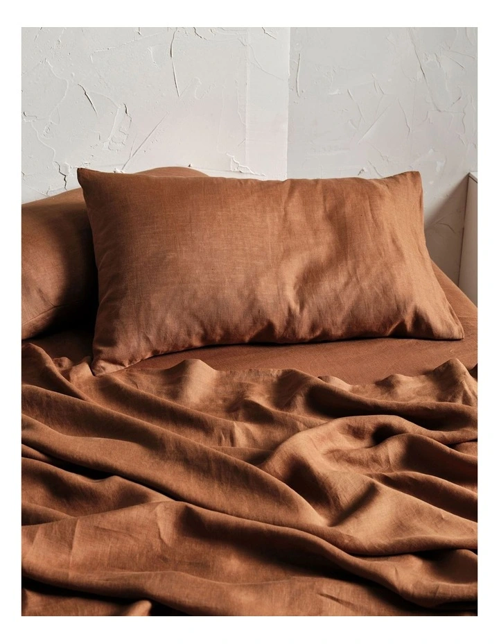 Nimes Sheet Set In Cinnamon image 2