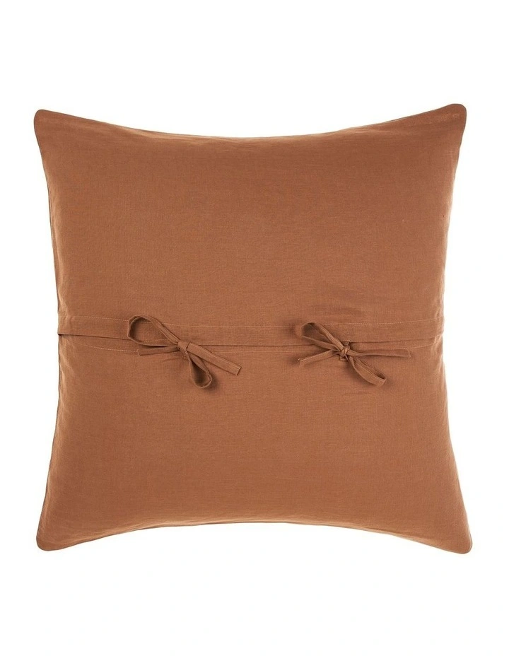 Nimes Washed European Sheet Set in Cinnamon image 5