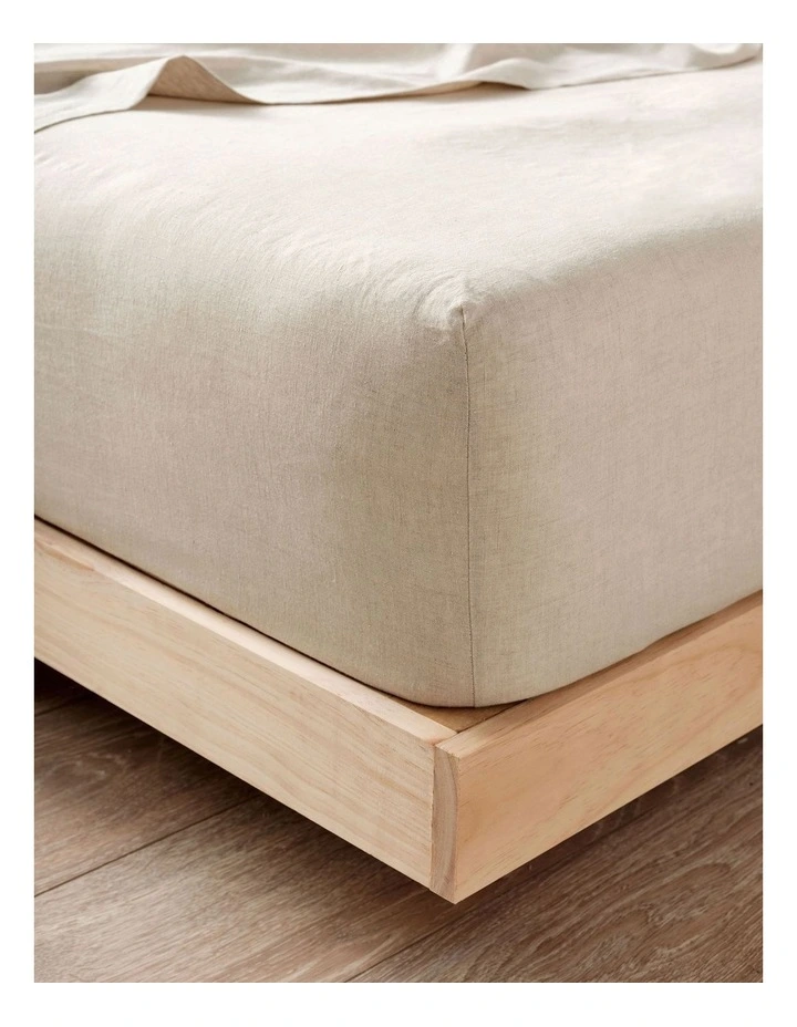 Nimes Fitted Sheet in Natural image 1